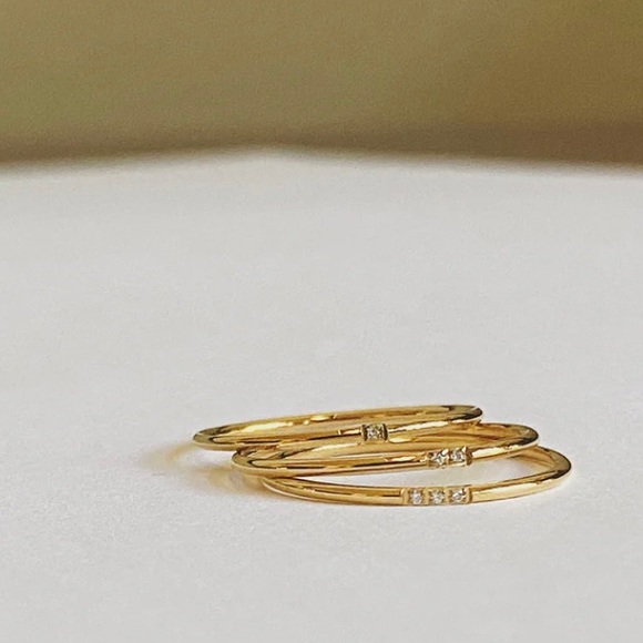 Three Ring Stack Size 8 - Picture 3 of 5